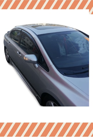 Honda Civic Sedan 2007-2012 Modellerine Özel 4'lü Mügen Tip Cam Rüzgarlığı