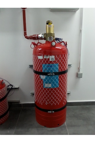 Fm200 Dolu Yangın Söndürme Sistemi Tüpü 40 KG