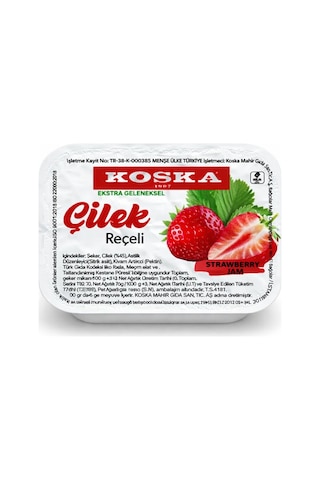 Koska Geleneksel Piknik Çilek Reçeli 100 x 20 G Koska Geleneksel Piknik Çilek Reçeli 100 x 20 G