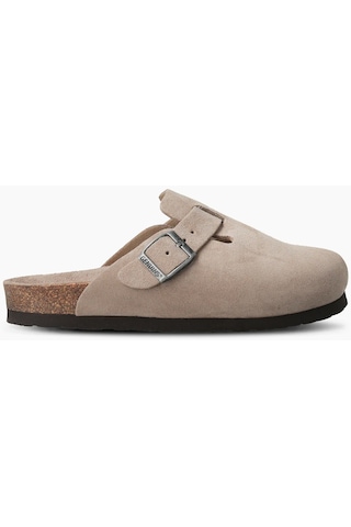 Riva Velour Taupe Terlik Kadın Rıva G105495 Genuins Velour Taupe Riva Velour Taupe Taba