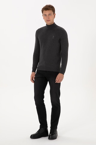 U.S. Polo Assn. Erkek Siyah Slim Fit Jean Pantolon 50316557-DN0027