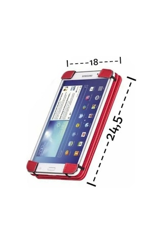Samsung Uyumlu Tab3 Tablet Kılıfı (Ölçüye Dikkat) 10.1 Inç Tablet Kılıf
