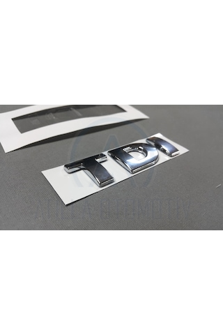 VOLKSWAGEN CADDY 2003-2010 TDİ BAGAJ YAZISI KROM