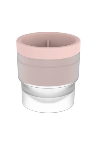 Geeksen Pembe Gıda Grubu Silikon Buzluk, Evde Kullanıma Uygun, Damlacık Önleyici, Yığılabilir Buz Küpü Kalıbı, Deri Kutuda Paketlendi Çok Renkli