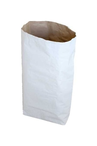 Kraft Çuval Beyaz Baskısız 50X75Cm 10 Adet