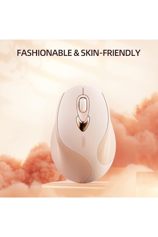 Inphıc M8 Şarj Edilebilir 2.4g Kablosuz Oyun Çalışma Mouse Şık Kızlar Sessiz Fareler