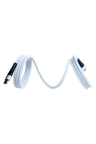 Ks-cc01 Beyaz Manyetik Usb-c-c Kablo 1 M, Süper Hızlı