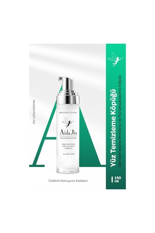 Aida Jia Nemlendirici ve Gözenek Sıkılaştırıcı Yüz Yıkama Köpüğü 150 ML