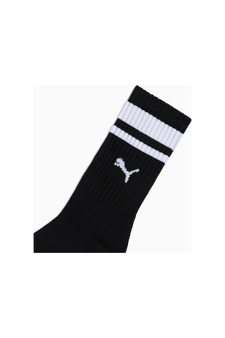 Puma Crew Heritage Stripe 2p Unisex Çorap-33761 Siyah