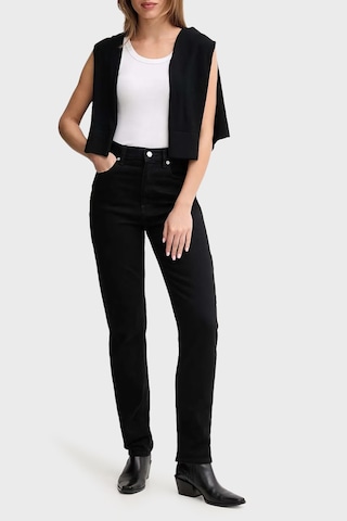 Calvin Klein Bayan Kot Pantolon Lv047d843g Twm Siyah Siyah