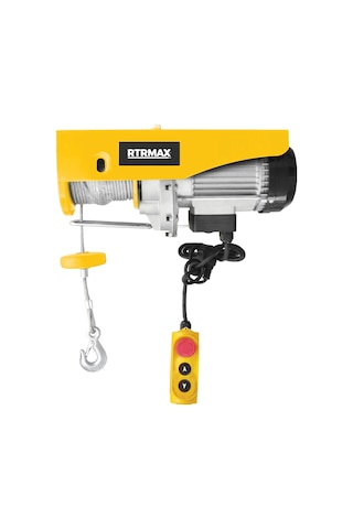 Rtrmax RTM490 600/1200 kg 1900 W Bakır Sargı Elektrikli Vinç