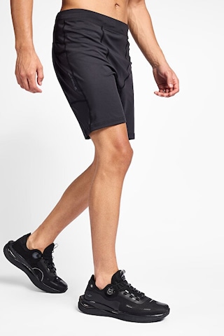 Erkek Koşu Kısa Tayt 25b-1010 SiYAH