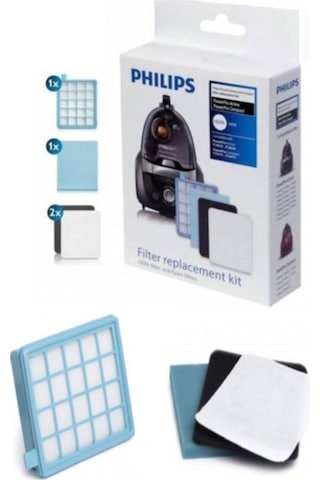 Philips Uyumlu Fc 9323/07 Powerpro Compact Hepa Filtre Seti ( 2 Adet )