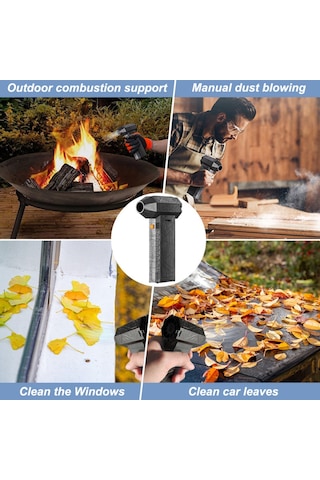 Skycity Elektrikli Hava Toz Alma Cihazı 130000 Rpm Turbo Jet Fan Mini Üfleyici Ayarlanabilir Rüzgar Hızı Taş