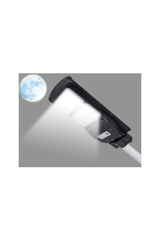 Tr Ct-4691 Solar Güneş Enerjili Uzaktan Kumandalı Bahçe Sokak Aydınlatma Lambası 6400k 60w ANTRASİT