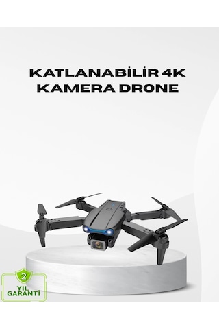 Znv Zenvia Mey İthalat 4k Katlanabilir Drone Uzaktan Kontrollü Wi-fi Görüntü Aktarımlı Znv2025 Cmn