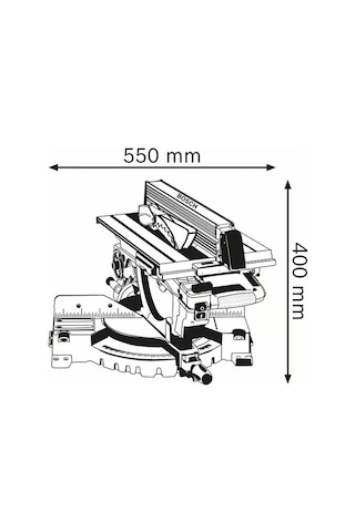 Bosch Professional GTM 12 JL Gönye Kesme Makinesi - 0601B15001