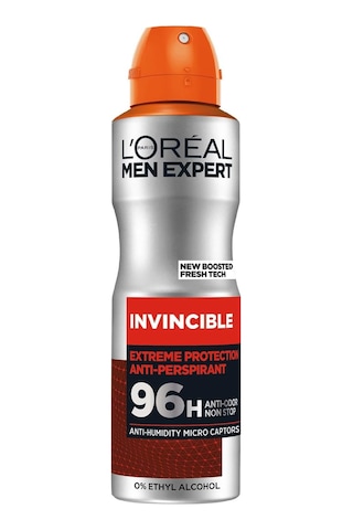 L'oreal Paris Men Expert Invincible Anti Perspirant Sprey Deodorant 150 Ml