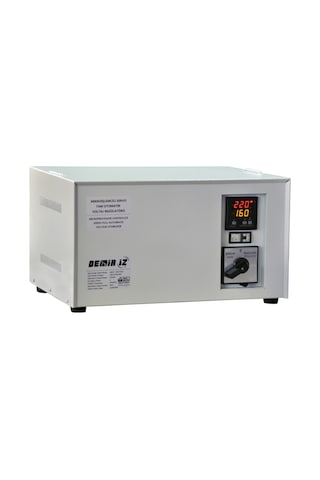 Demiriz MSR 10 (160 V - 250 V) 10 kVA Monofaze Tam Otomatik Servo Demiriz MSR 10 (160 V - 250 V) 10 kVA Monofaze Tam Otomatik Servo