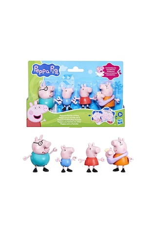 Peppa Pig Ve Ailesi 5 Li Figür Seti G0506 Peppa Pig