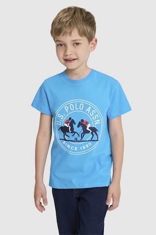 U.s. Polo Assn. Erkek Çocuk Kobalt Tişört 50327036-vr077