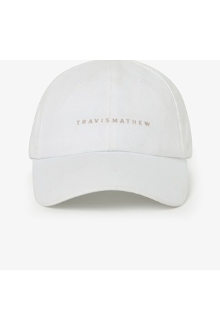 Travıs Mathew Travis Mathew The Dad Unisex Şapka White
