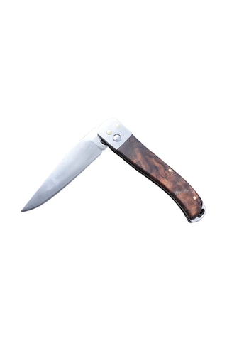 EL İŞÇİLİĞİ KİLİTLİ-KLİPSLİ Kamp ÇAKI 4116 ÇELİK 22CM AHŞAP SAP