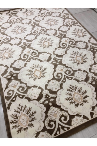 Saray Halı 3B 11255 J-1 Bej 150X230 Krem 4 M2 Halı !