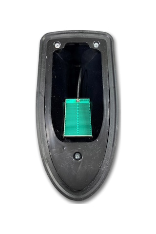 Carsihan Çarşıhan Oto Balık Sırtı Anten Elektrikli Köpekbalığı Siyah