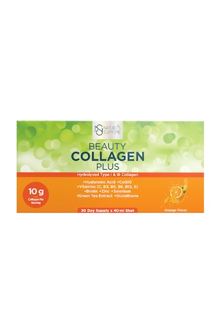 Natures Supreme Beauty Collagen Plus 30 Shot X 40 Ml Portakal