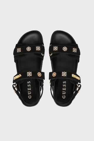 Guess Kadın Sandalet Flpfloesu03-black Siyah