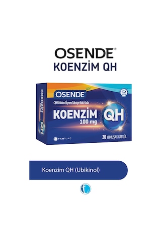 Osende Koenzim Qh 100 Mg 30 Kapsül Aromasız