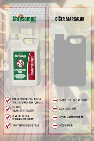 Chrysamed Konsantre Ec Plus 5 L
