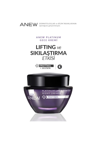 Anew Platinum Lift & Tighten Gece Kremi 50 Ml.
