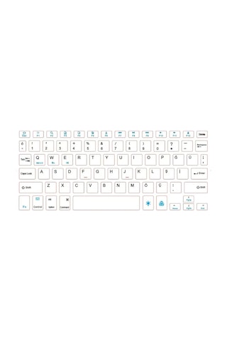 Uryport Kyb71 Kablosuz Türkçe Q Klavye Mouse Set - Lila Diğer