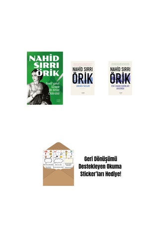 Teselli Yahut Turnede Bir Artist Öldürüldü + Ankara Yazıları + Eski Zaman Kadınları Arasında + Okuma Sticker'ları