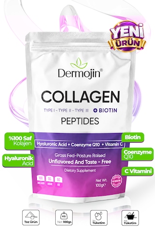 Biotin Destekli 100 G Toz Kolajen