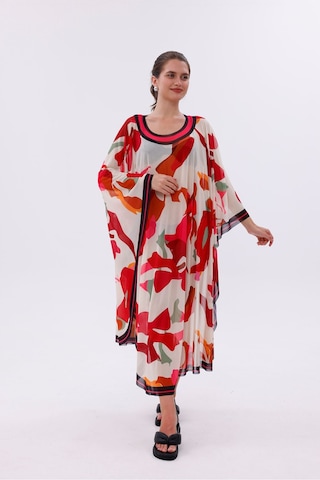Tarzını Seç Kimono Pareo - Tesettür Pareo - Kemer Model 240x135 Cm Çok Renkli