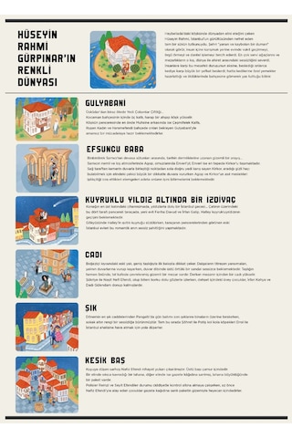 Hüseyin Rahmi Gürpınar'ın Renkli Alemi 1000 Parça Puzzle Yap-boz