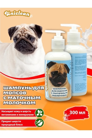 Uniclean Mopslar İçin Balmumu Şampuanı 300 Ml 275486398