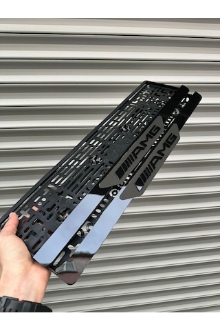 Vipplaka Amg 2 Uyumlu Ortası Mat Plakalık