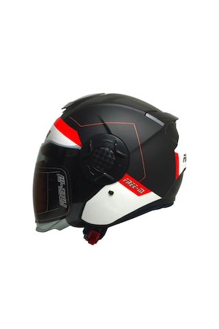 Motosiklet Yarım Kask Double Güneş Vizörlü Siyah Ece Sertifikalı Abs Material Motorcu Kaskı Fast Çok Renkli Motosiklet Yarım Kask Double Güneş Vizörlü Siyah Ece Sertifikalı Abs Material Motorcu Kaskı Fast Çok Renkli