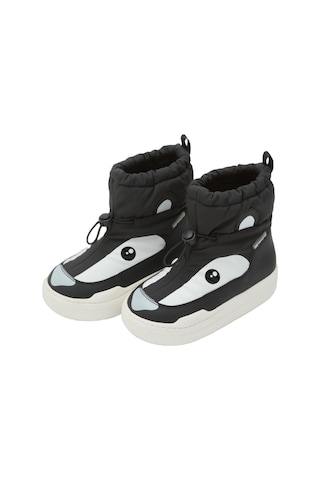 Moon Boot Mb Jr Park Tube Mıd Anımal Wp 13446 Siyah