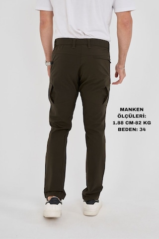 Camp Scoutland Camp525 Outdoor Tactical Su İticili Likralı Yazlık Erkek Taktik Pantolon Haki