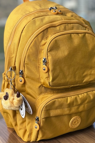 Nemo Group Sırt Çantası Sarı Krinkıl Kumaş Suya Dayanıklı Sarı