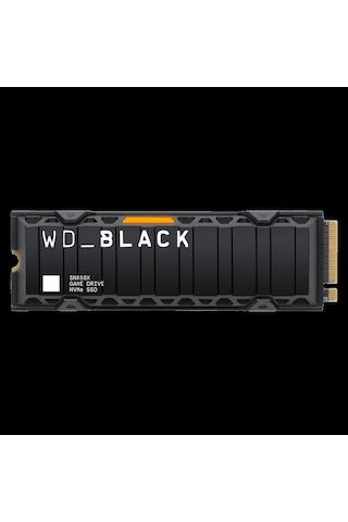 Wd Black Sn850x, Wds400t2xhe, 4tb, 7300/6600, Gen4, Soğutuculu, Nvme Pcıe M.2 2280, Ssd