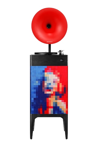 Fennessy İ5 Bluetooth Hoparlörlü 110w Hi-fi Retro Pikap Plakçalar Turntable, Marilyn Monroe