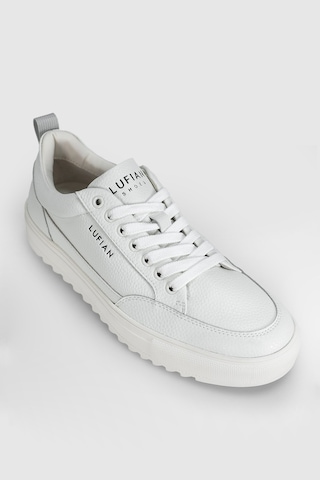 Lufian 112230228 Phılıp Sneaker Erkek Deri Ayakkabı Beyaz