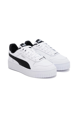 Puma Carina Street Kadın Beyaz / Siyah Sneaker