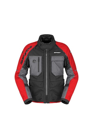 Spıdı Crossmaster 2 H2out Ceket Siyah Kırmızı